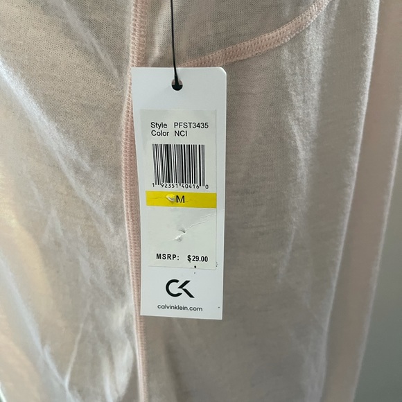 Calvin Klein Performance Peach Sleeveless Top M - Picture 4 of 9